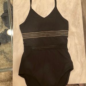 Black California kisses leotard
